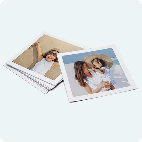 Quadratische Minifotos 